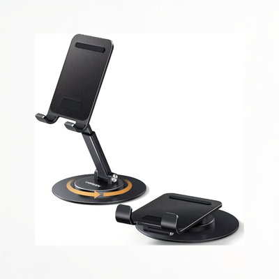 Soporte para celular telefono UGREEN 35152 con rotación de 360°ajustable y plegable negro