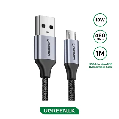 Cable USB a Micro USB UGREEN de 1 metro – US290 – 60146