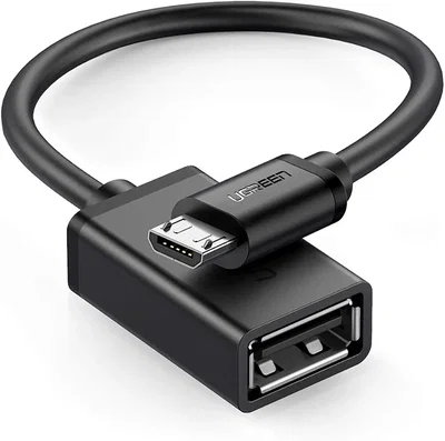 UGREEN Cable Micro USB 2.0 OTG On The Go Adaptador Macho Micro USB a Hembra USB 10396