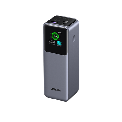 POWER BANK  CARGA RAPIDO 25000mAh 200W GRIS
