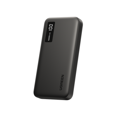 POWER BANK CARGA RAPIDA BIDIRECCIONAL 10.000 mAh 20W BLACK