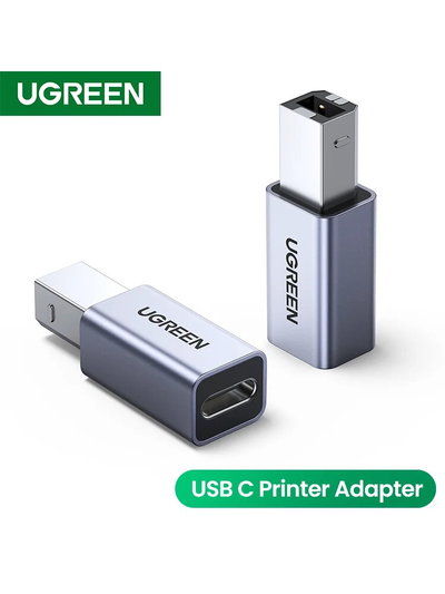 Ugreen adaptador Convertidor Usb-c Hembra A Usb 2.0 B/m De Aluminio 20120