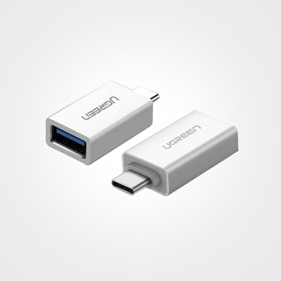 Adaptador UGREEN USB 3.1 Tipo C macho a USB 3.0 Tipo A hembra USB-C 30155 