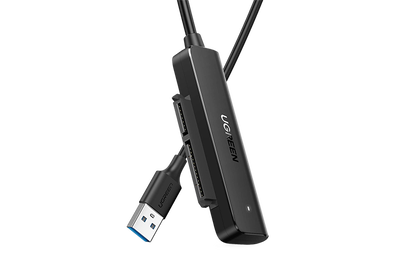 Adaptador Ugreen Cable SATA III a USB-A 3.0 para SSD de 2.5 Pulgadas Disco Duro HDD 70609