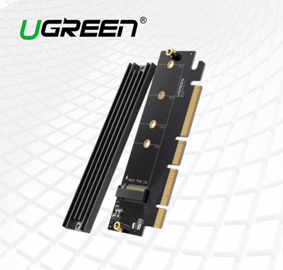 Placa Adaptador Pcie 4.0 X16 A M.2 Nvme Ssd M Key Ugreen