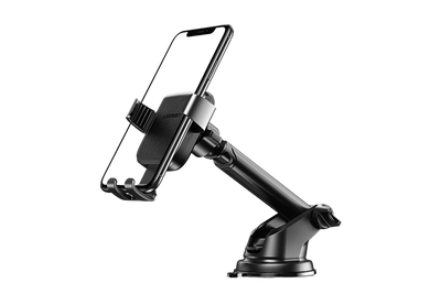 Soporte para teléfono UGREEN -60990 con ventosa y sistema de gravedad - Negro