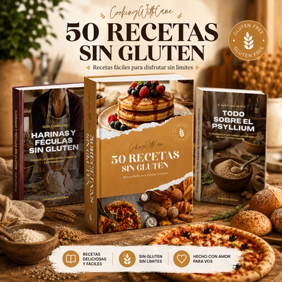50 RECETAS SIN GLUTEN + 2 BONUS 🎁