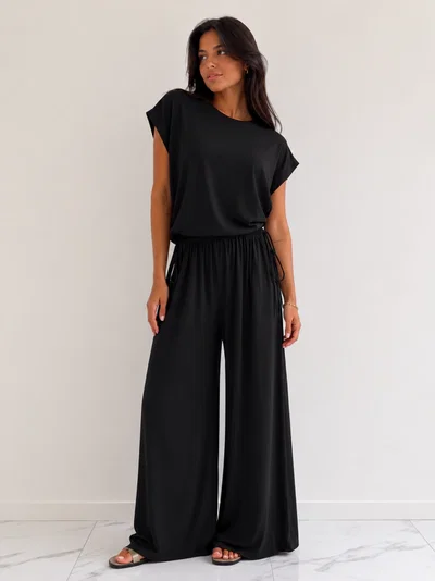 Pantalon Palazzo Modal 