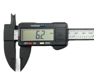 Calibre Digital Fibra De Carbono 150 Mm - Calidad Premium
