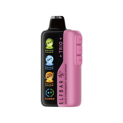 ELFBAR TRIO 40K - SOUR STRAWBERRY DRAGONFRUIT