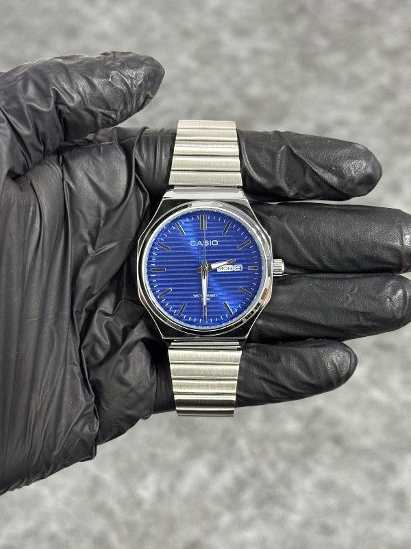 CASIO 13 PLATA AZUL (premium)