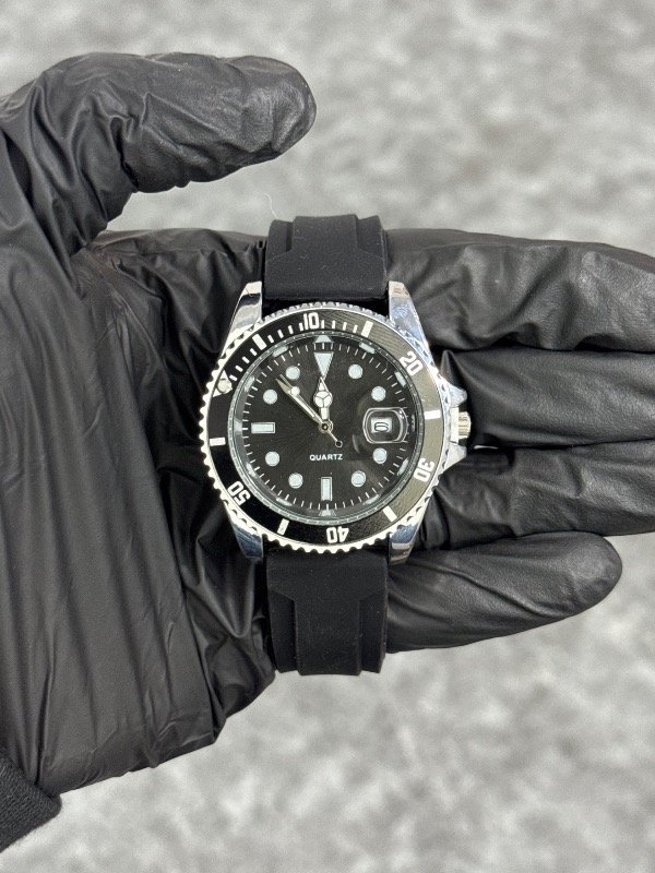ROLEX SILICONA NEGRO