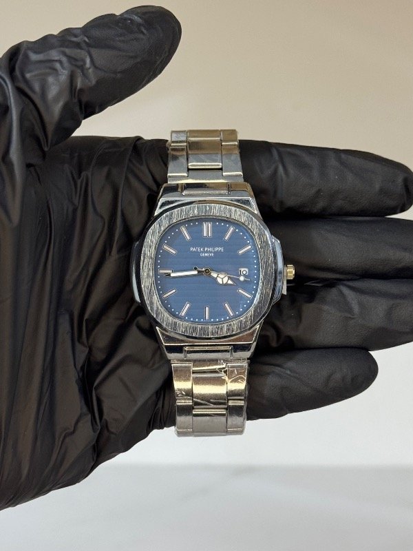 PATEK PHILIPPE PLATA AZUL