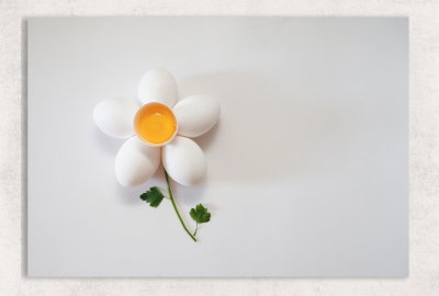 Flor de huevos