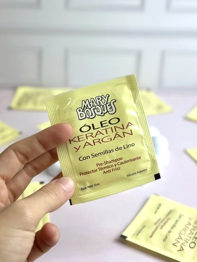 Oleo de keratina y argan - Mary bosques