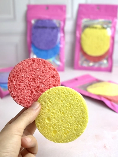 Esponja limpiadora facial x2