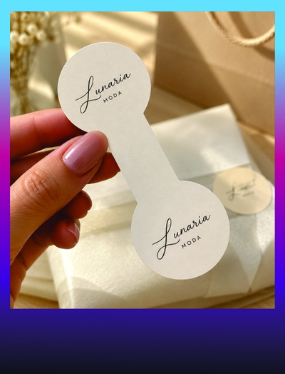 Stickers Cierra Bolsa 4x10cm