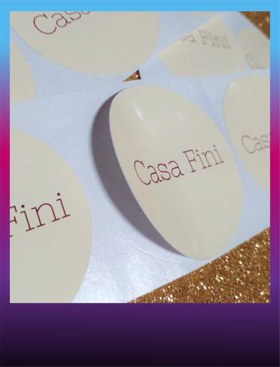 Sticker Cierrabolsa Redondo 5cm