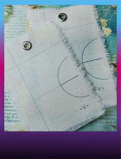 Tag de lienzo 5x8 - DESFLECADO