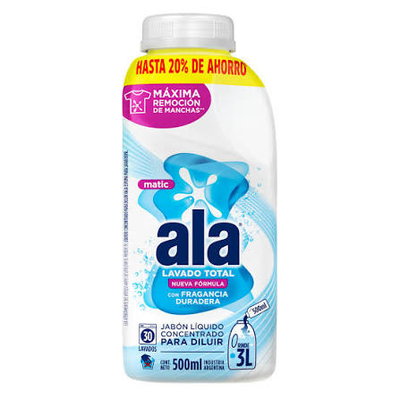Jabon ALA para diluir rinde 3L