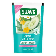 Jabon Liquido Suave Pepino y Aloe Vera 220ml respuesto 
