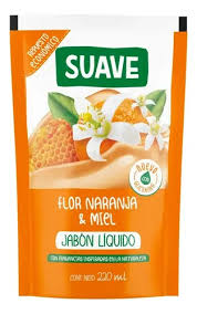 Jabon Liquido Suave Flor Naranja Y Miel 220ml respuesto