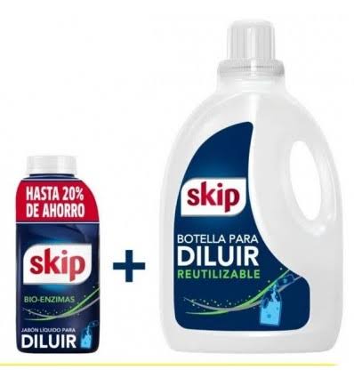 Jabon skip para diluir + bidon 3 litros