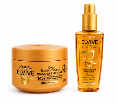 Combo oleo extraordinario elvive Oleo + baño de crema