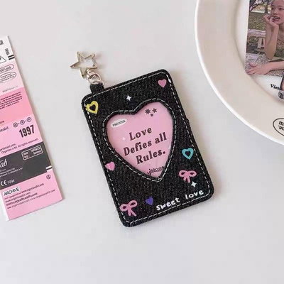 Holder Denim Negro Sweet Love