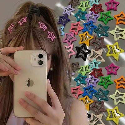 Set Hebillas Estrella x10