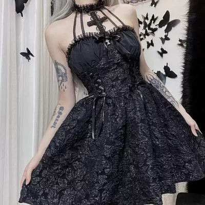 Vestido Cross Gothic