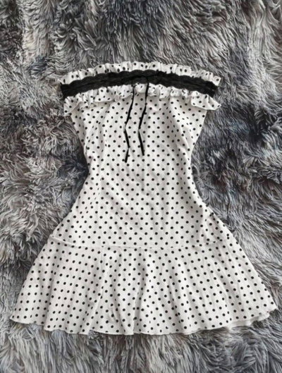 Vestido White Circle
