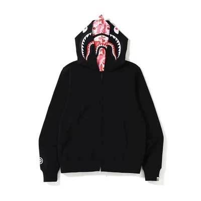 Campera Bape Shark Negro