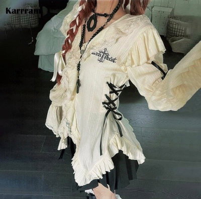 Camisa White Ribbon