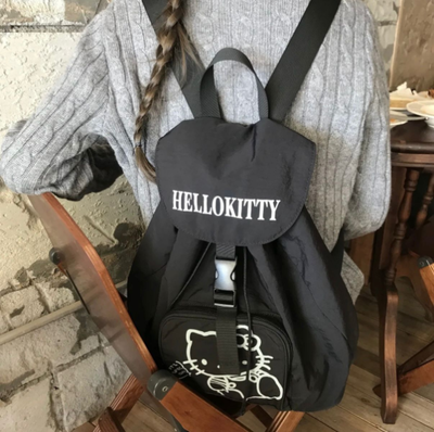 Mochila Kitty Black