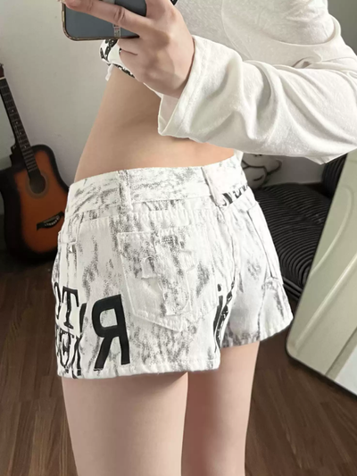 Short Pollera Roy Blanca