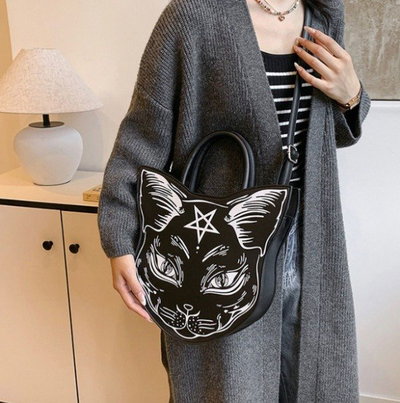 Cartera Demon Cat