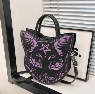 Cartera Demon Cat