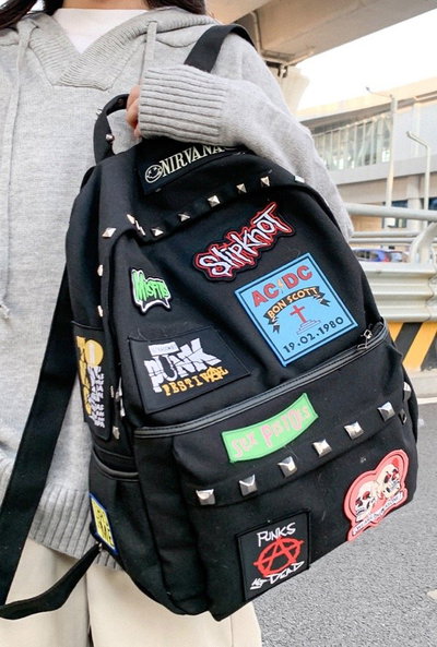 Mochila Parcheada