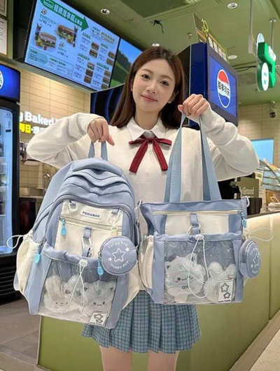 Set Mochila con Peluches