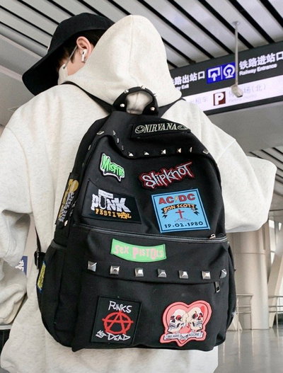 Mochila Parcheada