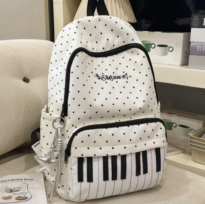 Mochila Piano con Llavero