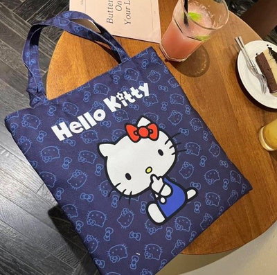 Tote Hello Kitty Azul