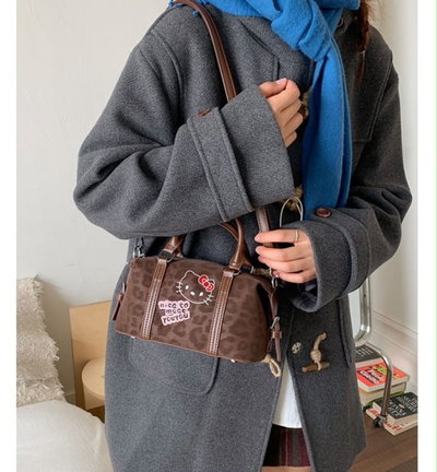 Minibag Kitty Brown Con Llavero