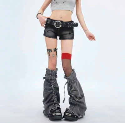 Polainas Destroy Denim