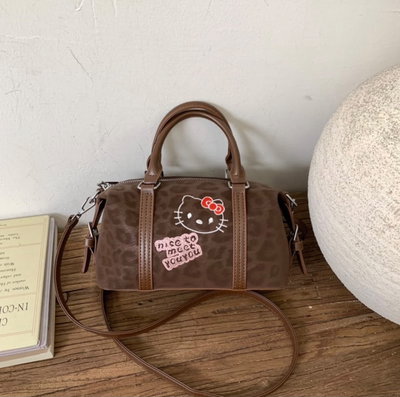 Minibag Kitty Brown Con Llavero