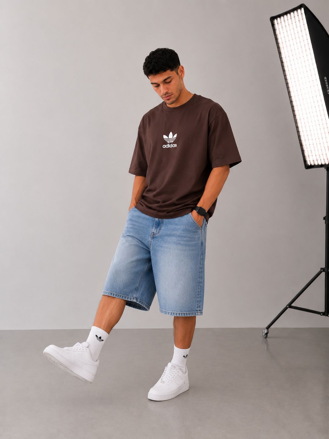 Remeron Oversize Adidas Logo Chico (Algodón-Unisex) | MORAS INDU