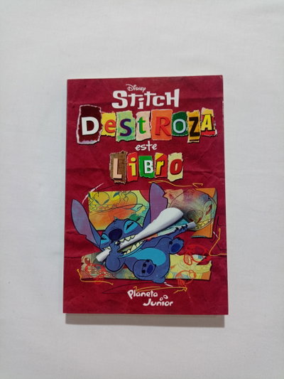 Destroza este Libro - Disney stitch