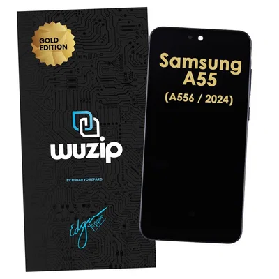 Modulo Samsung A55 A556 - Gold Edition Con Marco