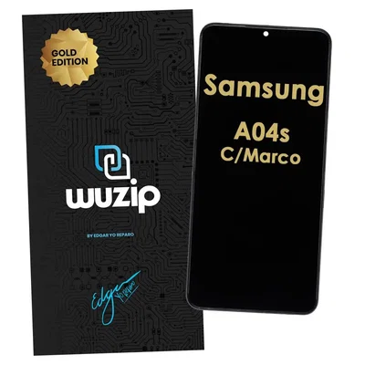Modulo Samsung A04S - Gold Edition Con Marco